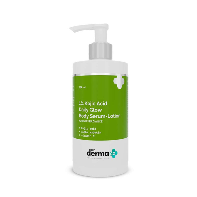 The Derma Co 1% Kojic Acid Daily Glow Body Serum Lotion - 250 ml