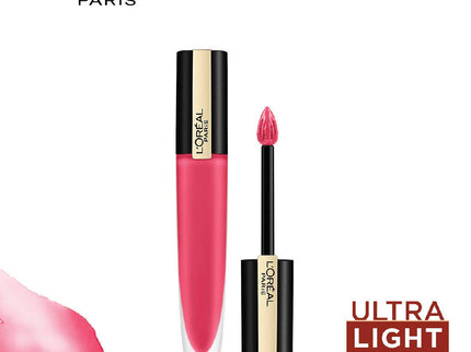 L'Oreal Paris Rouge Signature Matte Liquid Lipstick - 128 I Decide