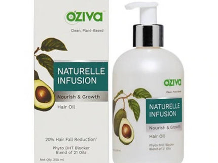 OZiva Naturelle Infusion Nourish & Growth Hair Oil - 200 ml