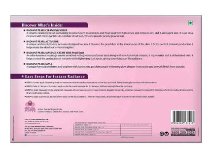 Lotus Herbals Radiant Pearl Facial Kit for Lightening