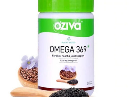 OZiva Plant Based Omega 369 Capsules