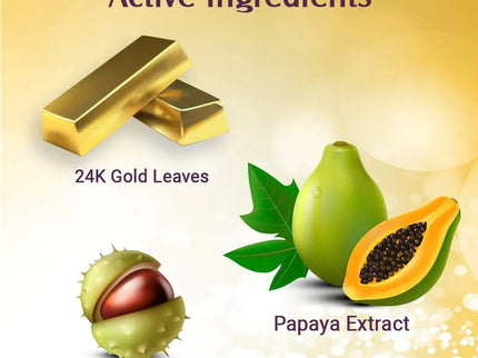 Lotus Herbals Radiant Gold Cellular Glow Facial Kit For All Skin Types