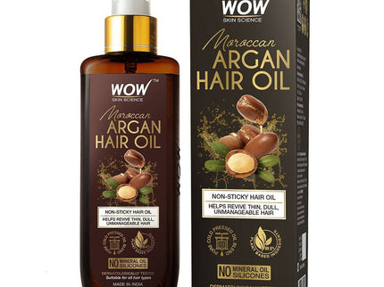 Wow Skin Science Moroccan Argan Hair Oil
