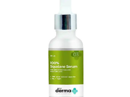 The Derma Co 100% Squalane Serum for Deep Hydration & Moisture Lock - 30 ml