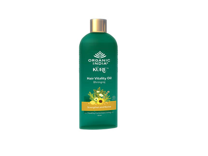 Organic India Hair Vitality Oil Bhringraj - 120 ml