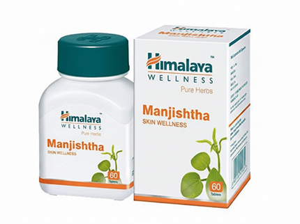 Himalaya Pure Herbs Manjishtha Skin Wellness - 60 tabs