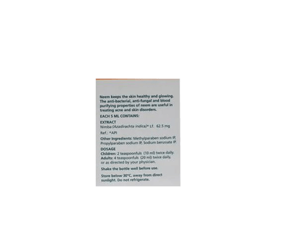 Himalaya Pure Herbs Neem Syrup