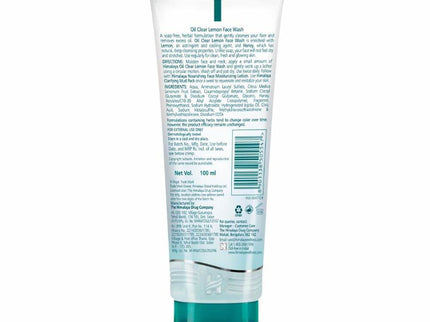 Himalaya Oil Clear Lemon Face Wash