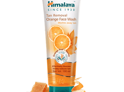 Himalaya Tan Removal Orange Face Wash - 100 ml