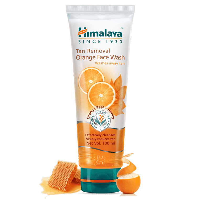 Himalaya Tan Removal Orange Face Wash - 100 ml
