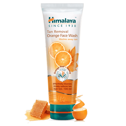 Himalaya Tan Removal Orange Face Wash - 100 ml