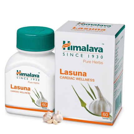 Himalaya Pure Herbs Lasuna - 60 tabs