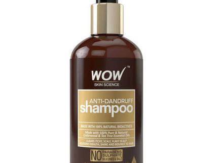 Wow Skin Science Anti-Dandruff Shampoo - 300 ml