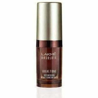 Lakme Absolute Ideal Tone Refinishing Night Concentrate - 15 ml
