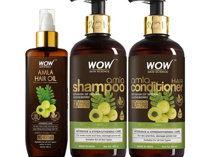 Wow Skin Science Amla Shampoo - 300 ml