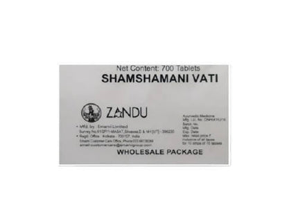 Zandu Shamshamani Vati Tablets