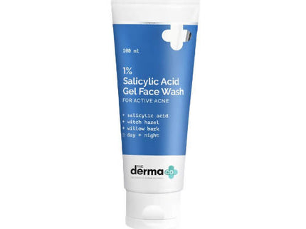 The Derma Co 1% Salicylic Acid Gel Face Wash - 100 ml