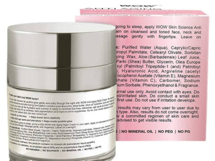 Wow Skin Science Anti Aging Night Cream - 50 ml