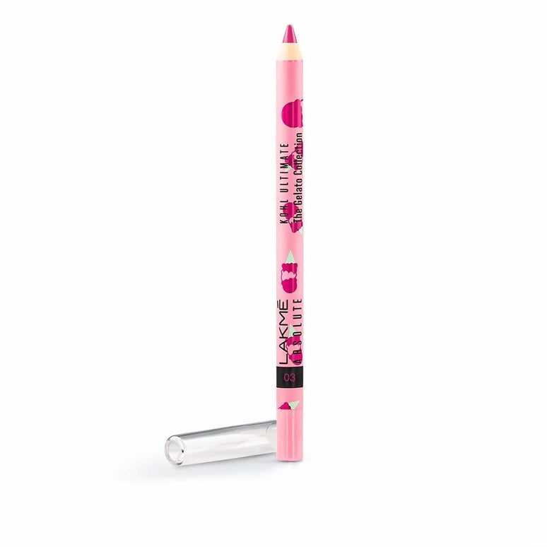 Lakme Absolute Kohl Ultimate The Gelato Collection 03  Raspberry - 1.2 gms