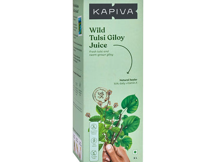 Kapiva Ayurveda Wild Tulsi Giloy Juice - 1 L