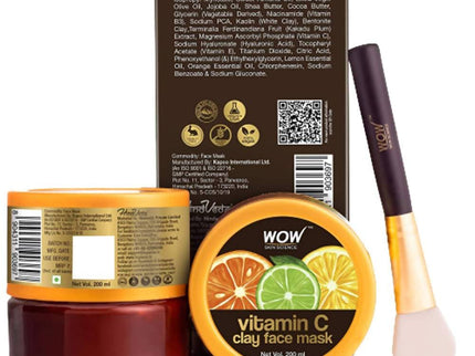 Wow Skin Science Vitamin C Glow Clay Face Mask - 200 ml