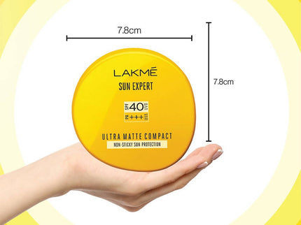 Lakme Sun Expert Ultra Matte Spf 40 PA+++ Compact - 7 gms