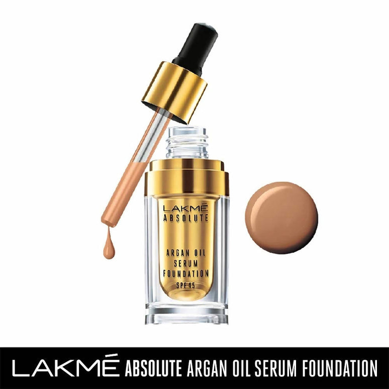 Lakme Absolute Argan Oil Serum Foundation with SPF 45 Natural Light - 20 gms