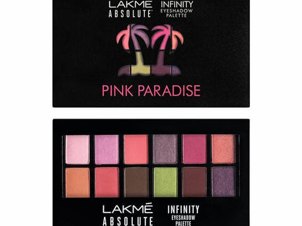 Lakme Absolute Infinity Eye Shadow Palette Pink Paradise - 12 gms