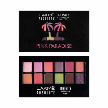 Lakme Absolute Infinity Eye Shadow Palette Pink Paradise - 12 gms