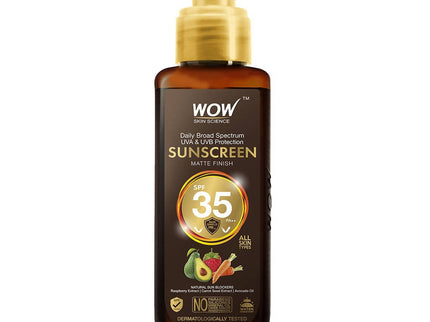Wow Skin Science Sunscreen Matte Finish - SPF 35 PA++