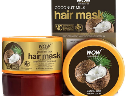 Wow Skin Science Coconut Milk Hair Mask - 200 ml