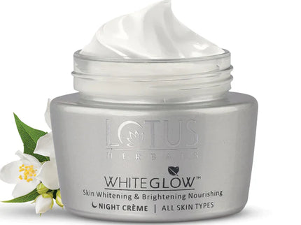 Lotus Herbals Whiteglow Skin Whitening & Brightening Nourishing Night Creme