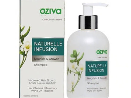 OZiva Naturelle Infusion Nourish & Growth Shampoo - 200 ml