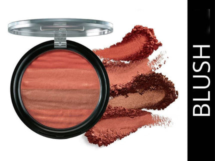 Lakme Absolute Illuminating Blush Shimmer Brick In Coral - 10 gms