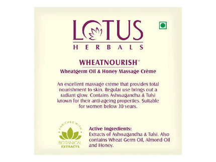 Lotus Herbals Wheat Nourish Cream