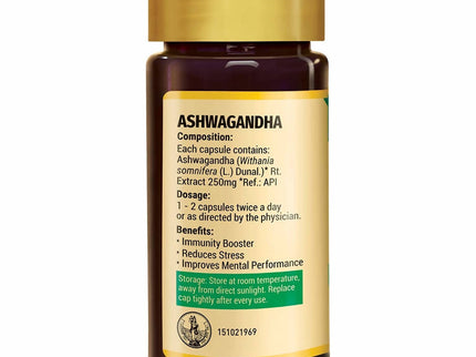 Zandu Ashwagandha Immunity Booster Capsules