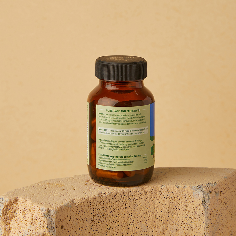 Organic India Neem Capsules - 60 Cap