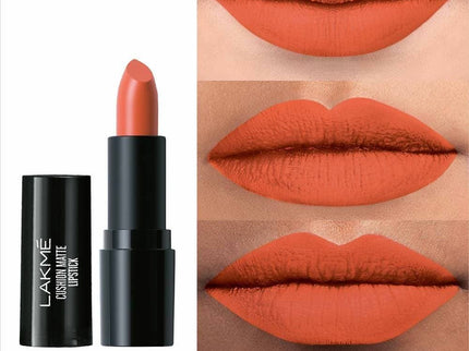 Lakme Cushion Matte Lipstick Orange Blossom - 4.5 gms
