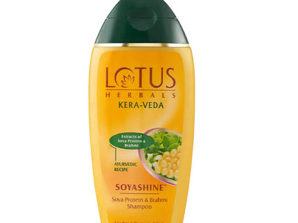 Lotus Herbals Kera-Veda Soyashine Soya Protein And Brahmi Shampoo