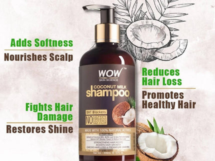 Wow Skin Science Coconut Milk Shampoo