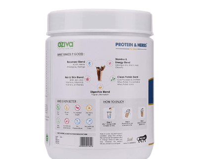 OZiva Protein & Herbs for Men
