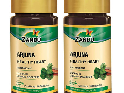 Zandu Arjuna Healthy Heart Capsules - 60 caps