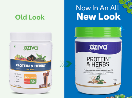 OZiva Protein & Herbs for Men