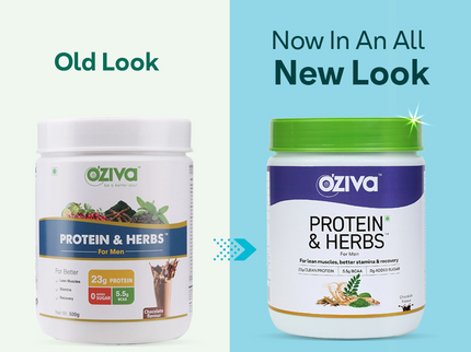OZiva Protein & Herbs for Men