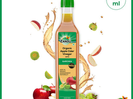 Zandu Organic Apple Cider Vinegar With Garcinia