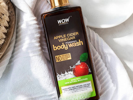 Wow Skin Science Apple Cider Vinegar Foaming Body Wash - 250 ml