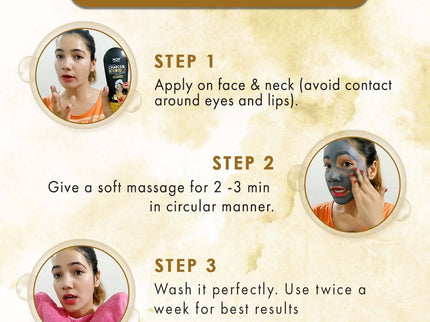 Wow Skin Science Activated Charcoal Face Scrub - 100 ml