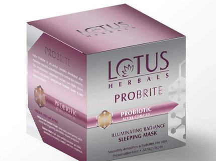 Lotus Herbals Probrite Illuminating Radiance Sleeping Mask - 50 gms