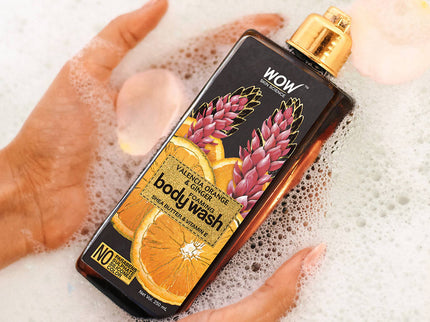 Wow Skin Science Valencia Orange & Ginger Foaming Body Wash - 250 ml