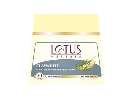 Lotus Herbals Claywhite Black Clay Skin Whitening Face Pack
